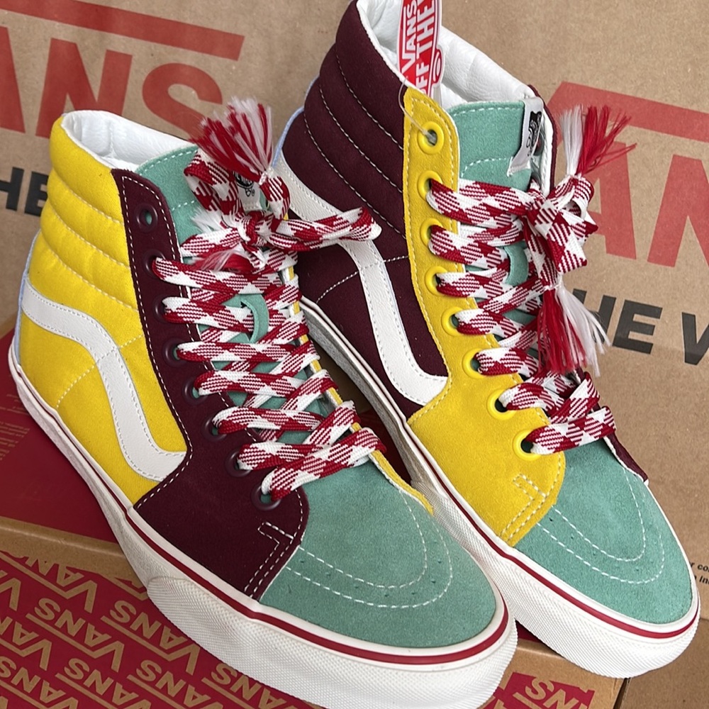 Vans Sk8-Hi Fryd Laces Crmdemnthmshmlw sneakers Men’s - Picture 7 of 16